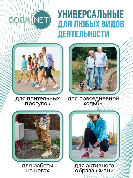 Изображение товара Стельки ортопедические Orto.Nik Мягкие 76БН (р-р 41-42)