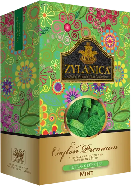Изображение товара Чай листовой Zylanica Green Tea with Mint (100г)