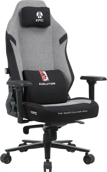 Изображение товара Кресло геймерское Evolution Epic Fabric (серый)