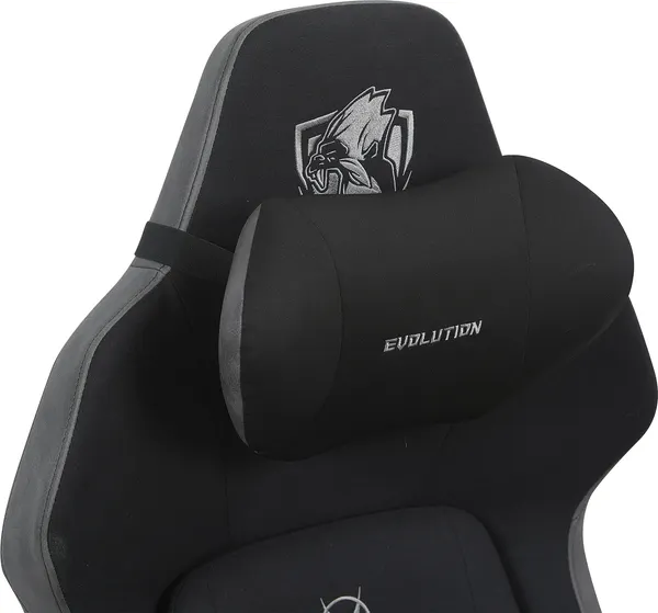 Изображение товара Кресло геймерское Evolution Invictus Fabric (черный)