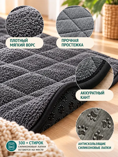 Изображение товара Многоразовая пеленка для животных Cavaneshi Для собак 60x40