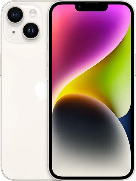 Изображение товара Смартфон восстановленный Apple iPhone 14 256GB Flip Грейд AC (Starlight)