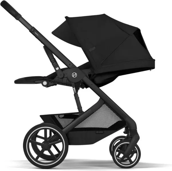 Изображение товара Детская универсальная коляска Cybex Balios S Lux + Fold carrycot (Moon Black)