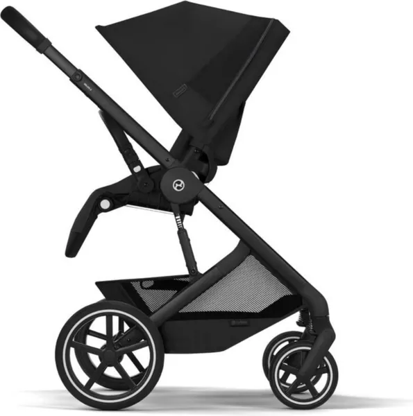 Изображение товара Детская универсальная коляска Cybex Balios S Lux + Fold carrycot (Moon Black)
