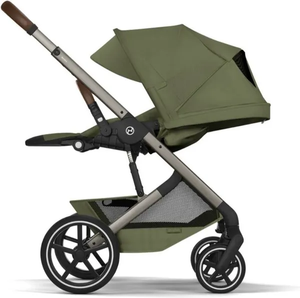 Изображение товара Детская универсальная коляска Cybex Balios S Lux + Fold carrycot (Moss Green)