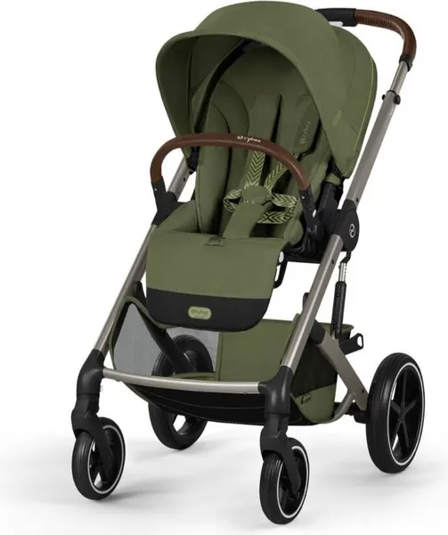 Изображение товара Детская универсальная коляска Cybex Balios S Lux + Fold carrycot (Moss Green)