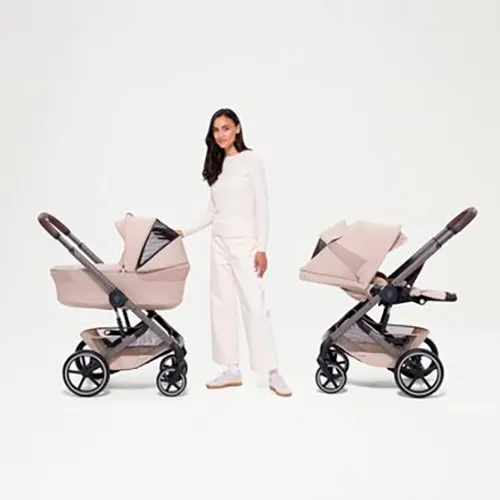 Изображение товара Детская универсальная коляска Cybex Balios S Lux + Fold carrycot (Stormy Blue)