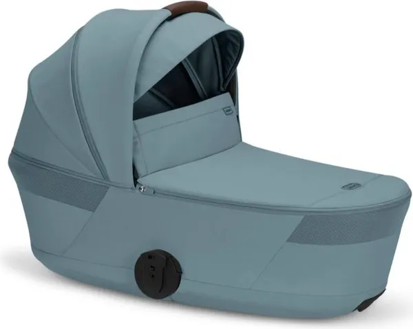 Изображение товара Детская универсальная коляска Cybex Balios S Lux + Fold carrycot (Stormy Blue)