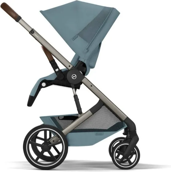 Изображение товара Детская универсальная коляска Cybex Balios S Lux + Fold carrycot (Stormy Blue)