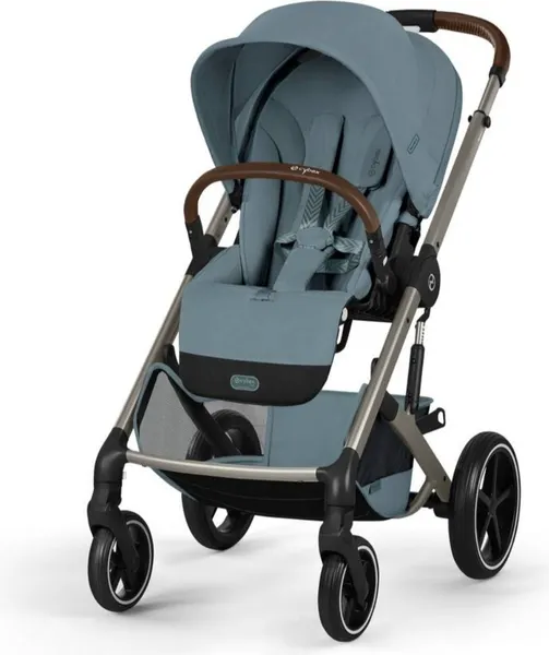 Изображение товара Детская универсальная коляска Cybex Balios S Lux + Fold carrycot (Stormy Blue)