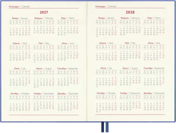Изображение товара Ежедневник Escalada Лен 2027 / 73559 (176л, синий)