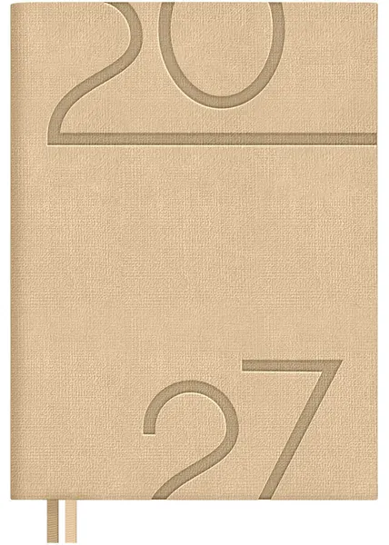 Изображение товара Ежедневник Escalada Лен 2027 / 73561 (176л, бежевый)