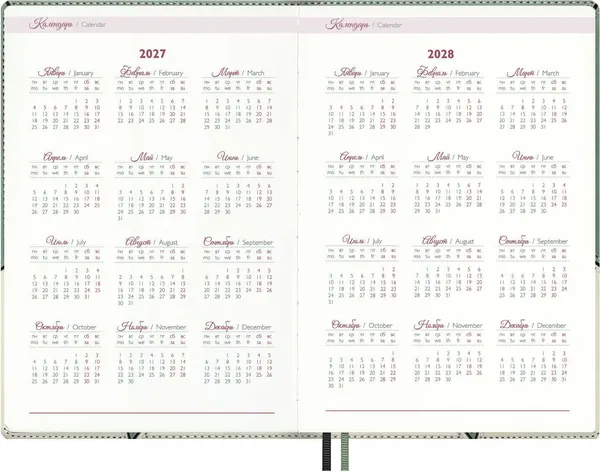 Изображение товара Ежедневник Escalada Лайка 2027 / 73485 (176л, зеленый)