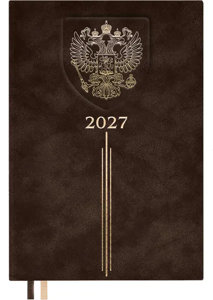 Изображение товара Ежедневник Escalada Тиволи 2027 / 73503 (176л, коричневый)