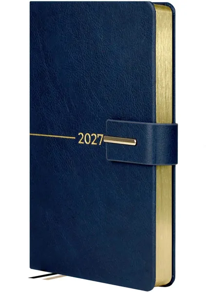 Изображение товара Ежедневник Escalada Шевиот 2027 / 73508 (176л, синий)