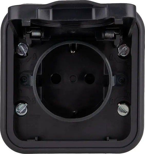 Изображение товара Розетка EKF BT1-SOA-111 (антрацит)