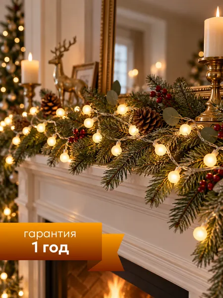 Изображение товара Светодиодная гирлянда Truenergy 16702 (6м)