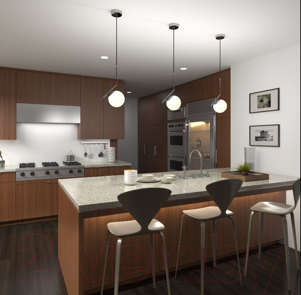 Изображение товара Потолочный светильник Евросвет Frost 50152/1 (хром)