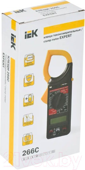 Изображение товара Клещи токоизмерительные IEK Expert 266C / TCM-1C-266