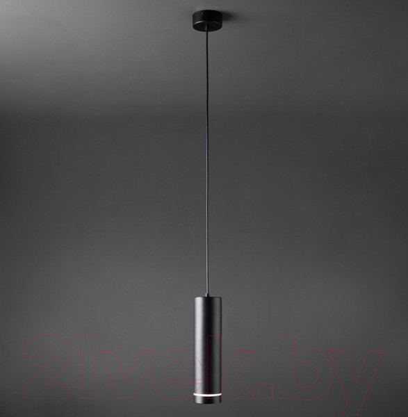 Изображение товара Потолочный светильник Elektrostandard DLR023 12W 4200K (черный матовый)