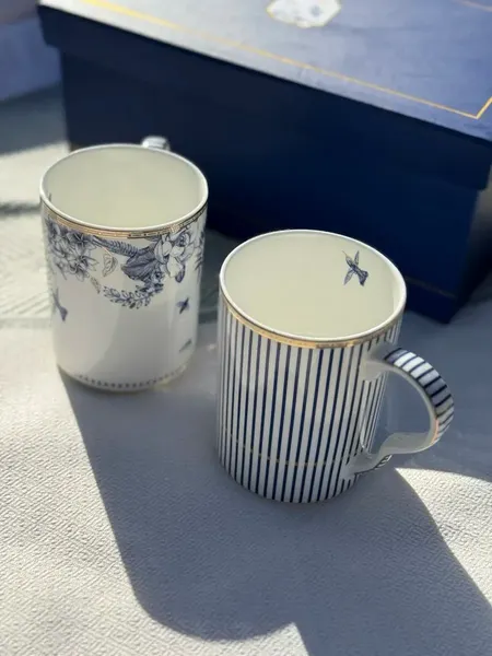 Изображение товара Набор кружек Модифай T2H52CupN01 (2шт, белый/синий)