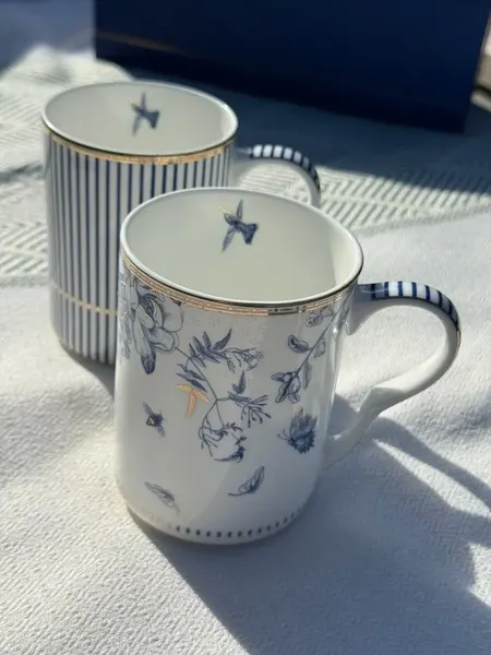 Изображение товара Набор кружек Модифай T2H52CupN01 (2шт, белый/синий)