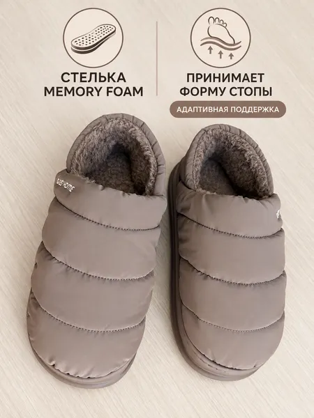 Изображение товара Тапочки домашние Модифай Женские / T3SL62W04 (р.39, 44-45, коричневый)