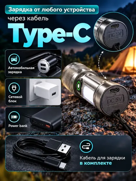 Изображение товара Фонарь PLD PLD-651C