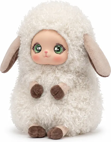 Изображение товара Мягкая игрушка Maxitoys Овечка Мила Белая / MT260339-18