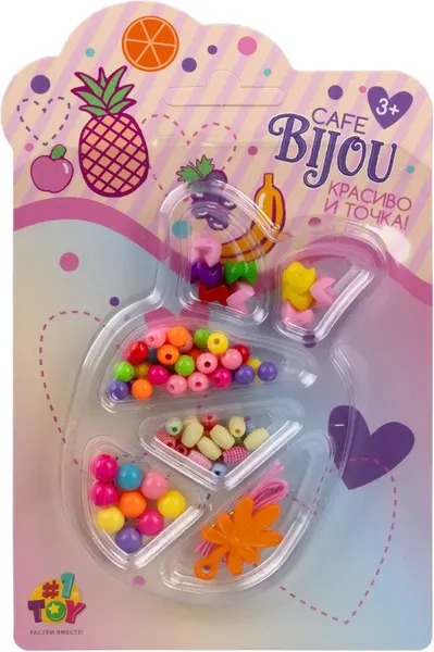 Изображение товара Набор для создания украшений 1Toy Фрукты / Т25044