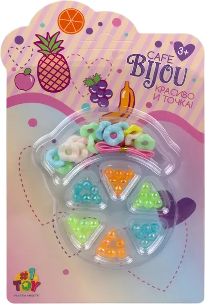 Изображение товара Набор для создания украшений 1Toy Фрукты / Т25044