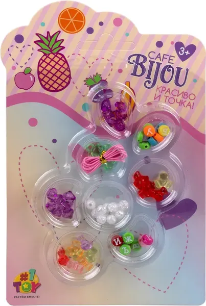 Изображение товара Набор для создания украшений 1Toy Фрукты / Т25044