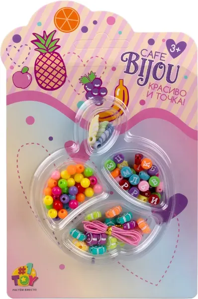 Изображение товара Набор для создания украшений 1Toy Фрукты / Т25044