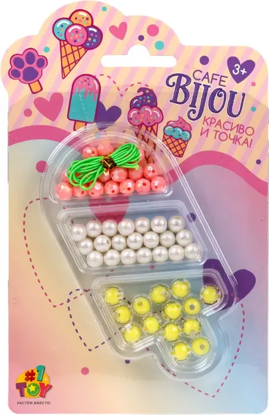 Изображение товара Набор для создания украшений 1Toy Мороженое / Т25045