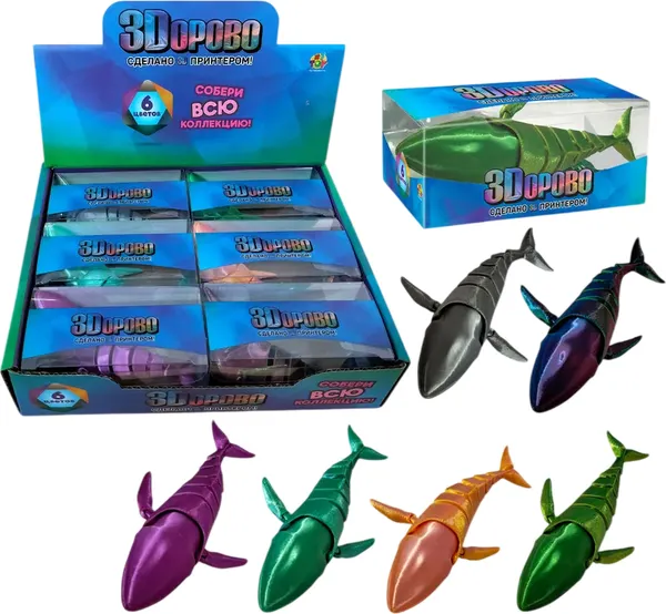 Изображение товара Фигурка игровая 1Toy 3Dорово Акула / Т27346