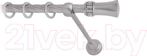 Изображение товара Карниз для штор Lm Decor Севилла 120 1р витой (сатин, 1.6м)