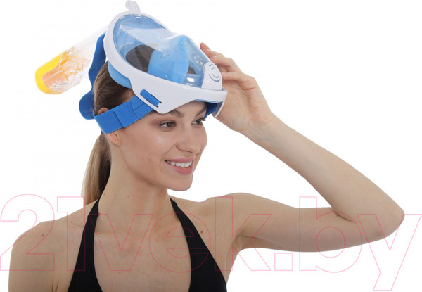 Изображение товара Маска для плавания Bradex SF 0370 (L, голубой)