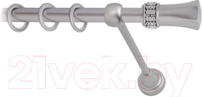 Изображение товара Карниз для штор Lm Decor Севилла 120 1р гладкий (сатин, 2.4м)