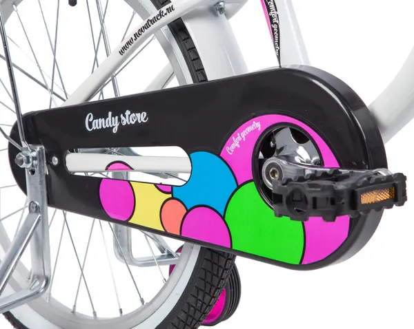Изображение товара Детский велосипед Novatrack Candy 165CANDY.WT23 (разобранный, в коробке)