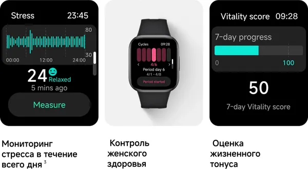 Изображение товара Умные часы Xiaomi Redmi Watch 6 Active (матовый серебристый)