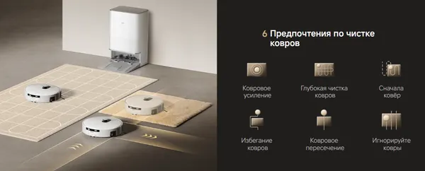 Изображение товара Робот-пылесос Xiaomi Robot Vacuum 6 Pro PV21GL / BHR08X0EU (белый)