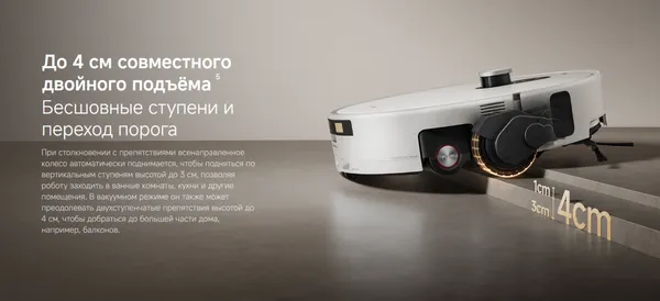 Изображение товара Робот-пылесос Xiaomi Robot Vacuum 6 Pro PV21GL / BHR08X0EU (белый)