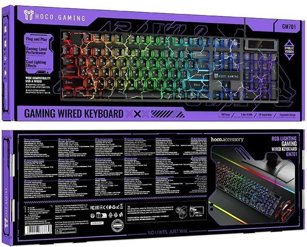 Изображение товара Клавиатура Hoco GM701 (черный)