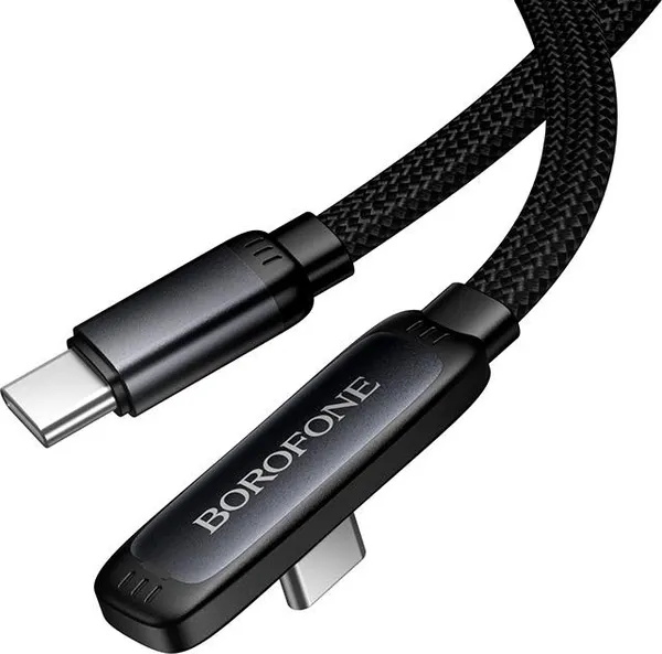 Изображение товара Кабель Borofone BX126 Type-C to Type-C (1м, черный)