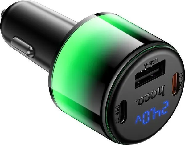 Изображение товара Автомобильное зарядное устройство Hoco Z69B (черный)