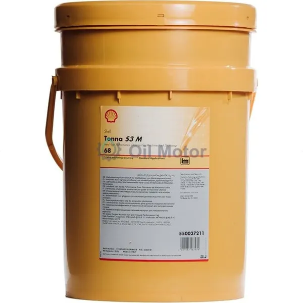 Изображение товара Индустриальное масло Shell Tonna S3 M 68 (15л)
