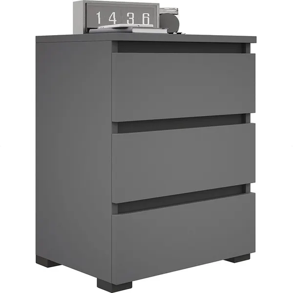 Изображение товара Прикроватная тумба MFMaster Витто-49 / МСТ-ВМД-49-ОН-16 (оникс)