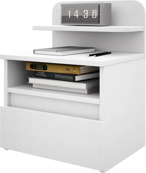 Изображение товара Прикроватная тумба MFMaster Витто-126 / МСТ-ВМ1-26-БТ-16 (белый)