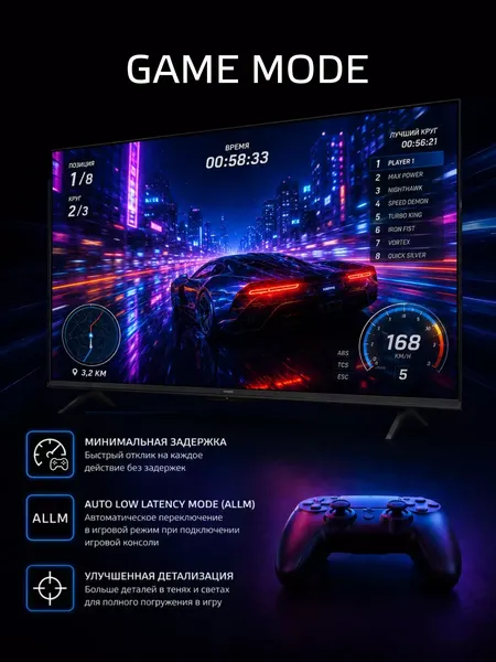 Изображение товара Телевизор Harper 55" 55Q970TS (MiniLED)