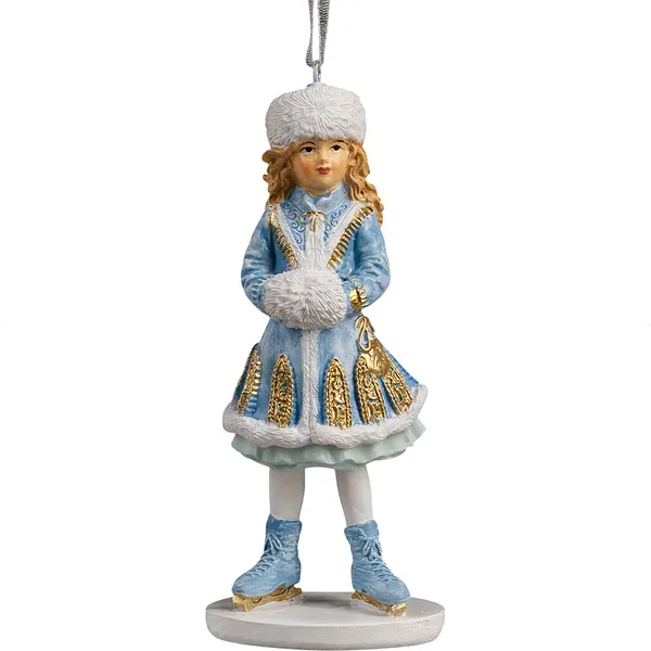 Изображение товара Елочная игрушка Erich Krause Decor. Снегурочка на коньках / 65809